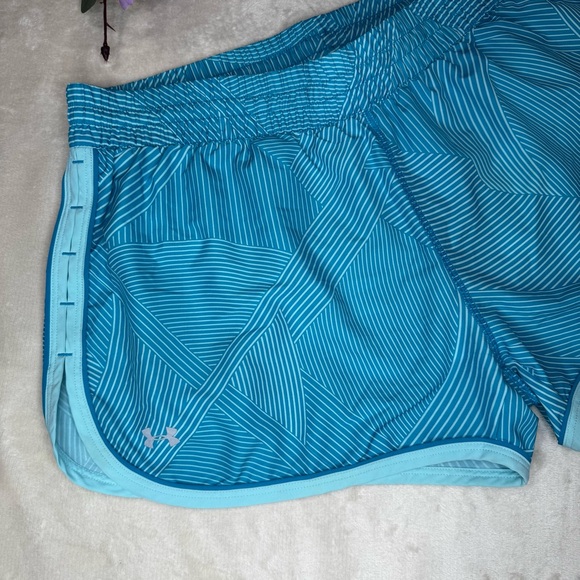 Under Armour Blue Athletic Shorts - Picture 2 of 16
